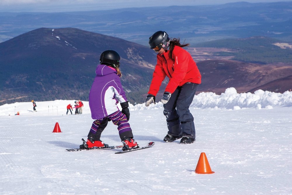 family skiing in scotland swapping the alps for the cairngorms