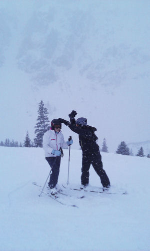 Jim Charlotte St Anton Austria