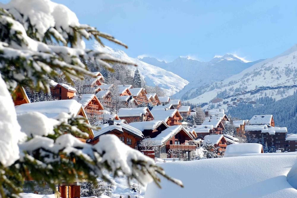 Meribel Valley displays its winter coat credit JM Gouedard Meribel Tourism