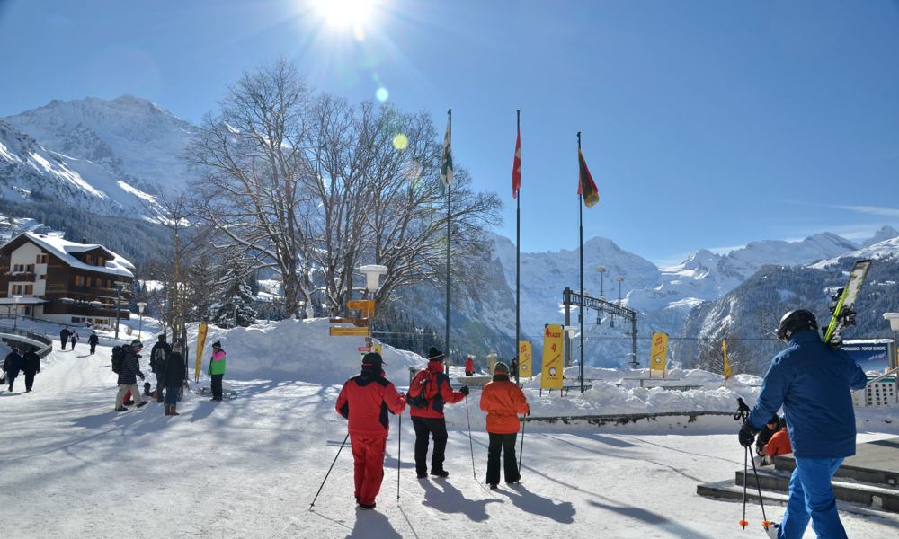 wengen winter ski