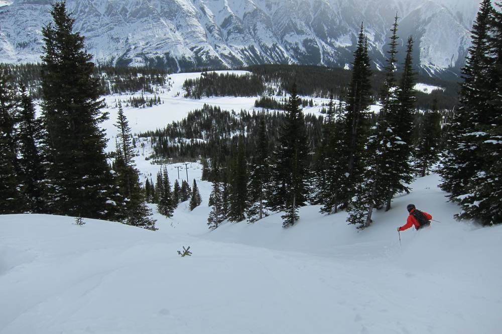 fresh tracks fortress mountain pete coombs