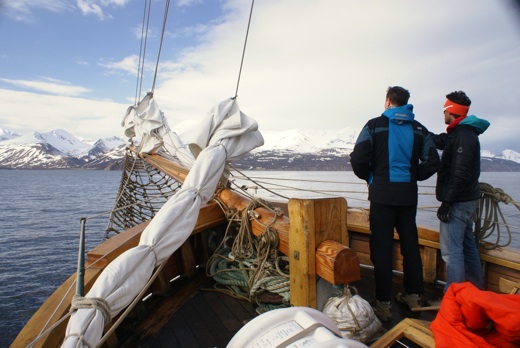 View from schooner ski touring CREDIT alf alderson