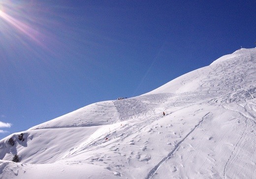 2787 slopes above meribel mottaret