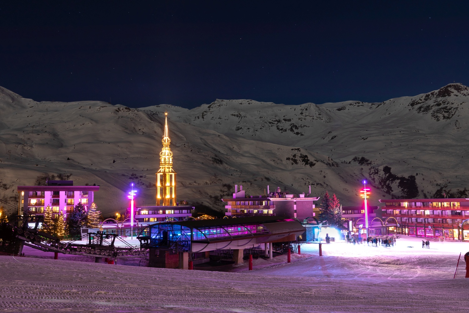 les-Menuires-ski-resort-france