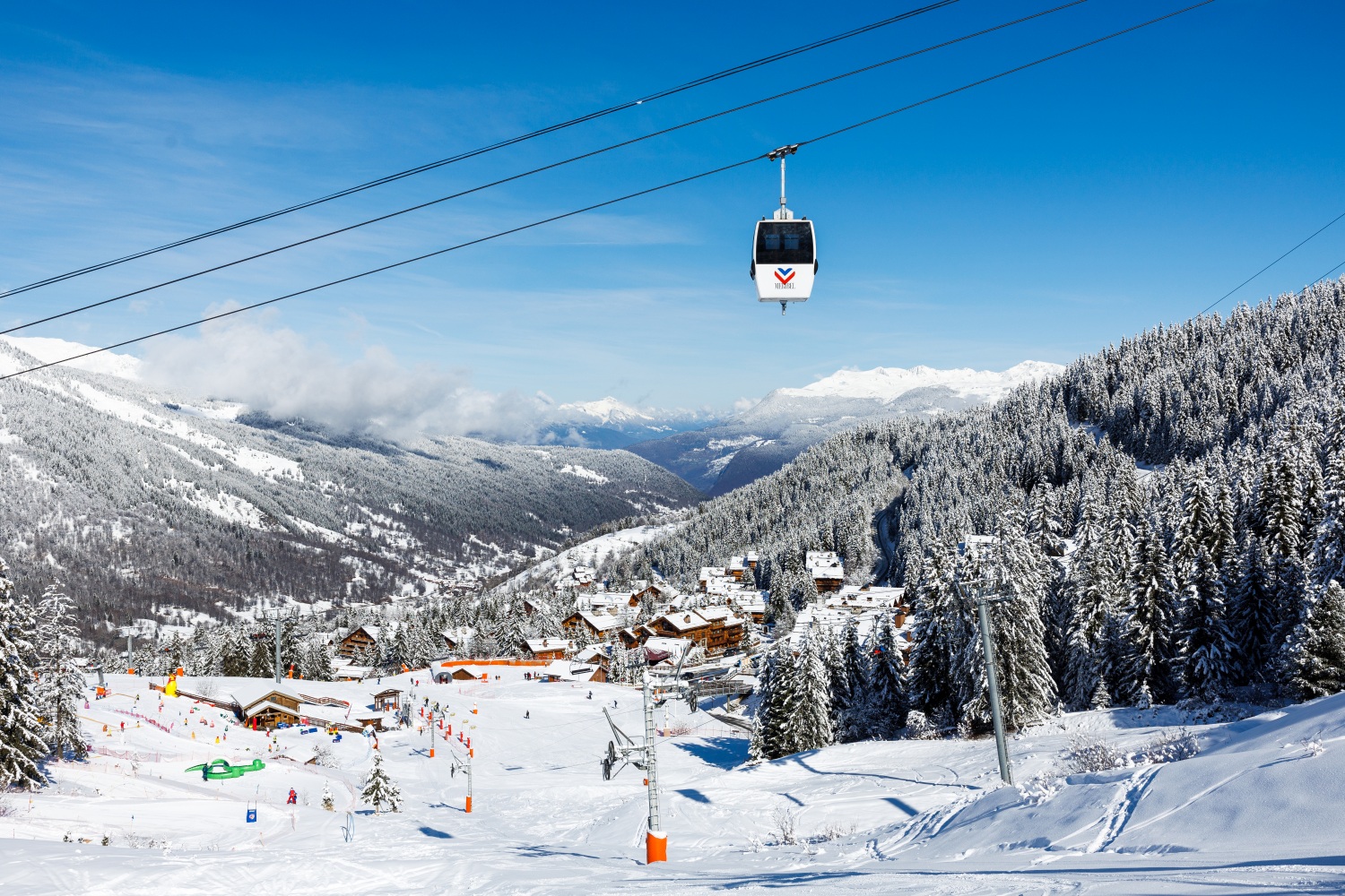 Meribel ski resort France CREDIT Meribel Tourism Sylvain Aymoz