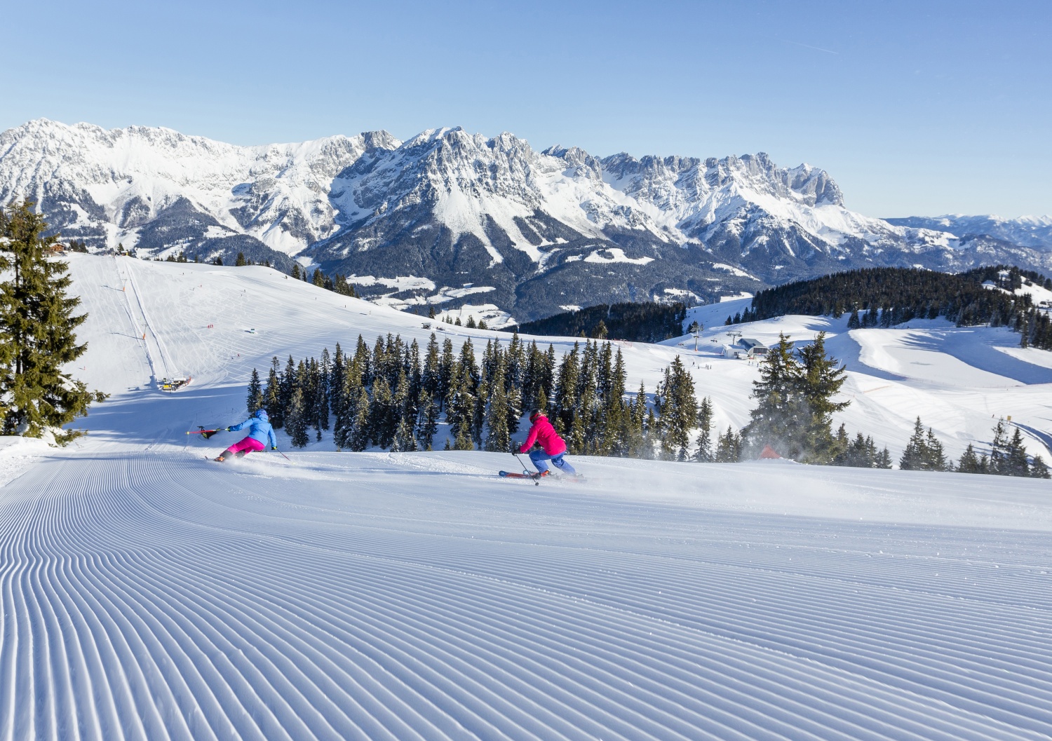 Skiing SkiWelt CREDIT SkiWelt Wilder Kaiser Brixental Tim Marcour