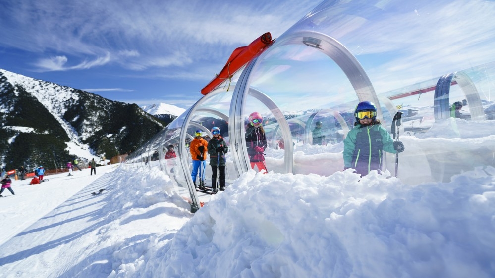 andorra family skiing