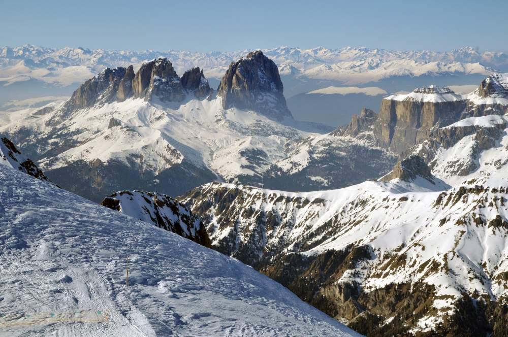 dolomiti superski ski area, Italy