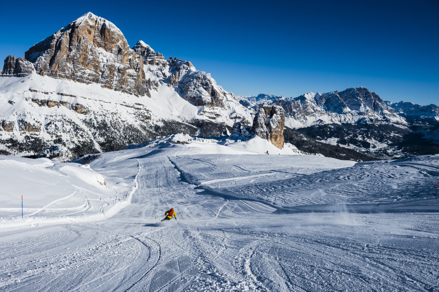 dolomiti superski ski area, Italy