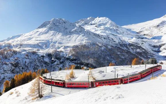 Mountain railway in Switzerland CREDT iStock yuelan