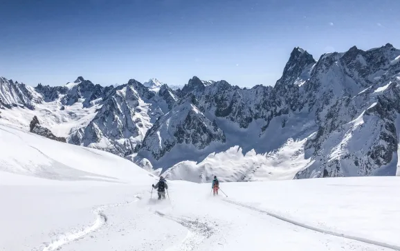 Vallee Blanche Chamonix ski resort France CREDIT Chamonix Mont Blanc Tourism