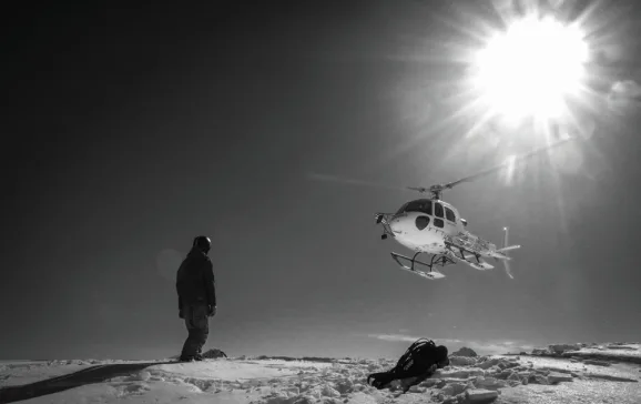 heliskiing livigno 066 black and white