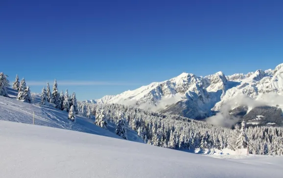 the beautiful slopes of la thuille