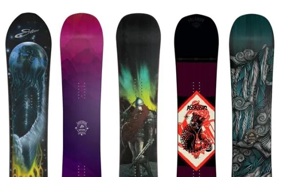 top ten snowboards main image