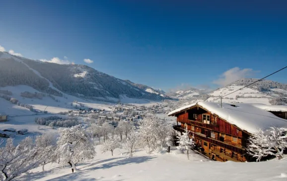 winter wonderland scenery at wildschoenau fg t trinkl