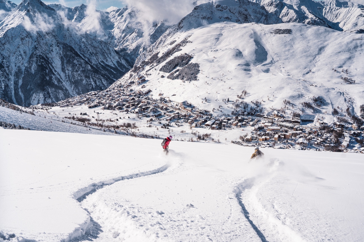 Les-2-alpes-france