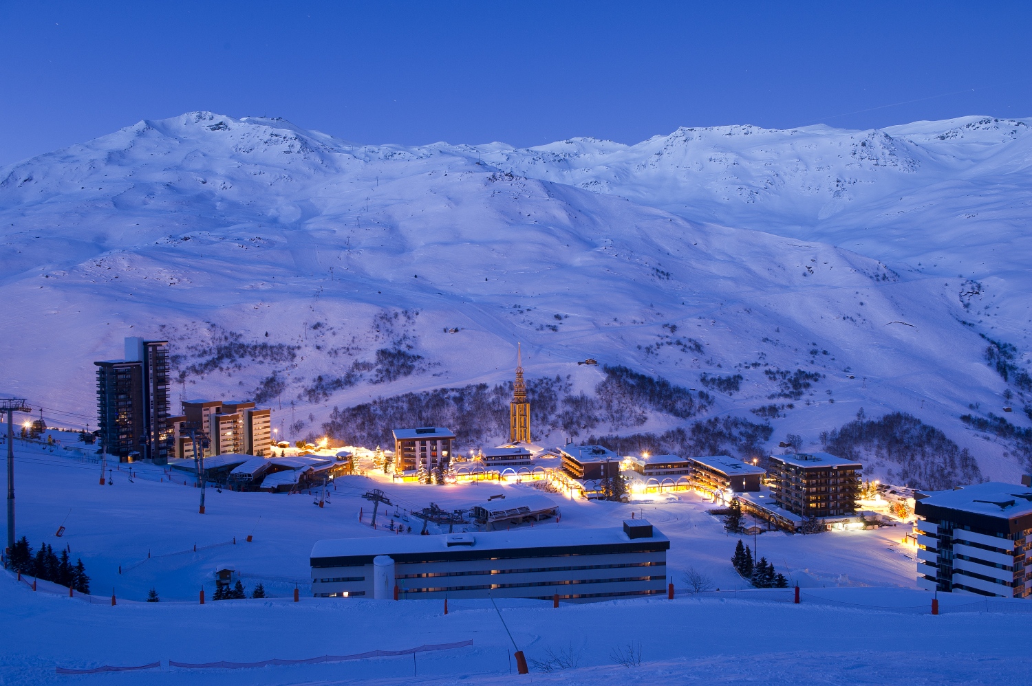 les-Menuires-ski-resort-france