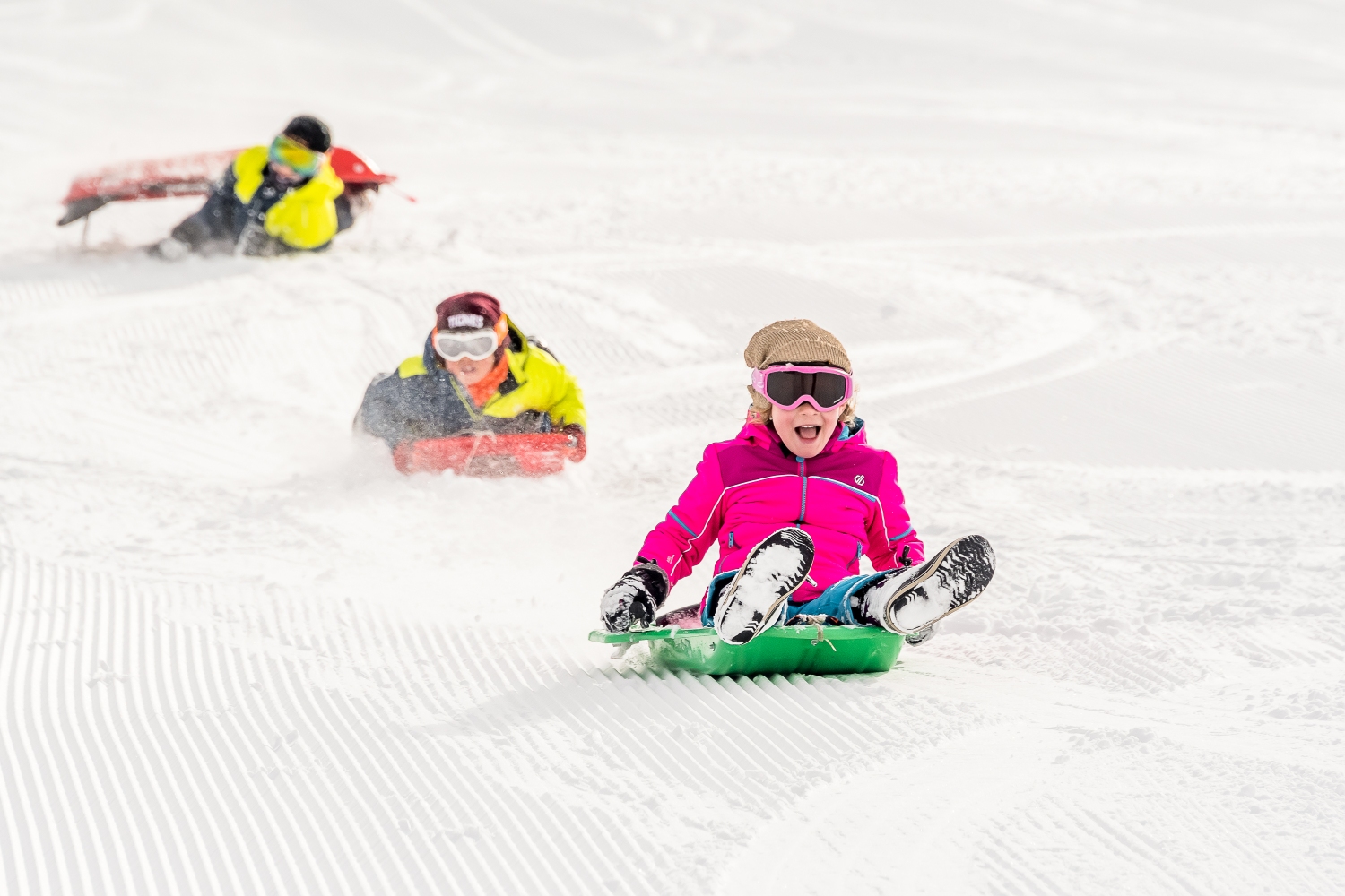 sledging-tignes-france