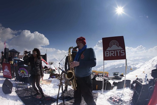 The Brits Tignes France