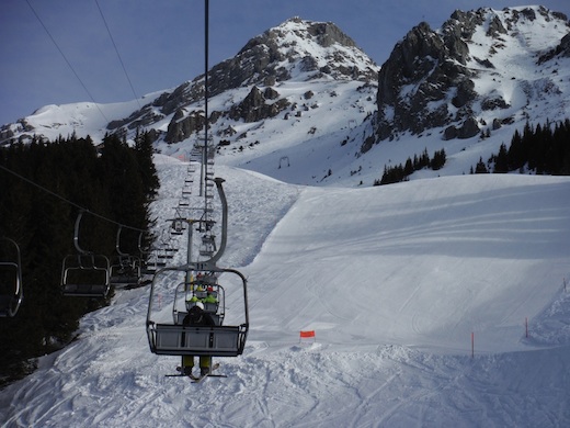 Brunni slopes Engelberg Switzerland