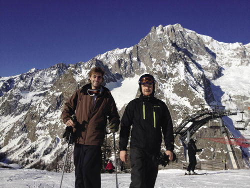 Jim and Dave take a weekend break skiing in Courmayeur, Italy Courmayeur Italy weekend ski holiday