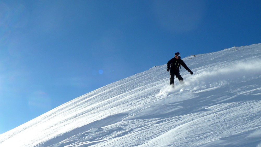 powder run tIGNES