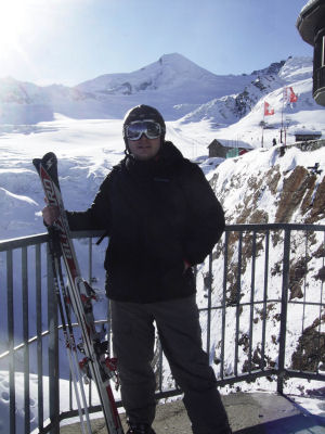 Michael chooses to head to Saas-Fee in Switzerland for his weekend skiing Saas Fee Switzerland weekend holiday