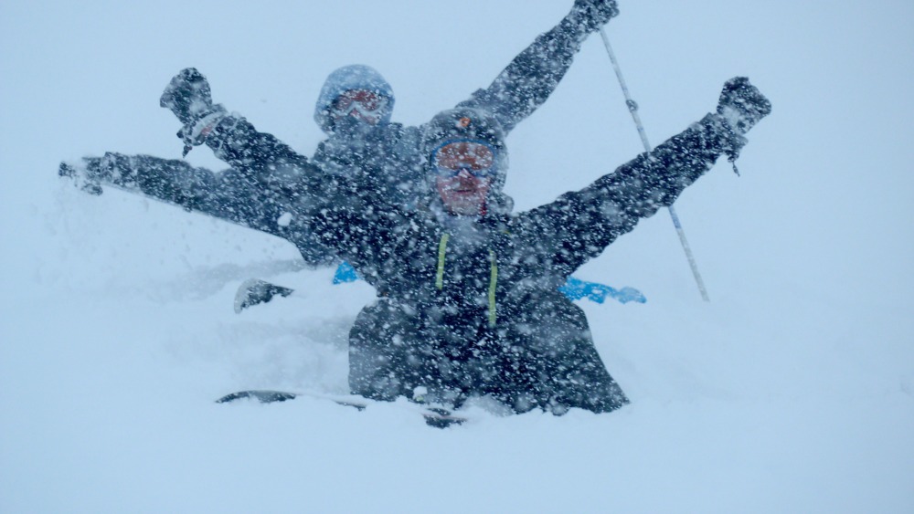 white out snow tignes