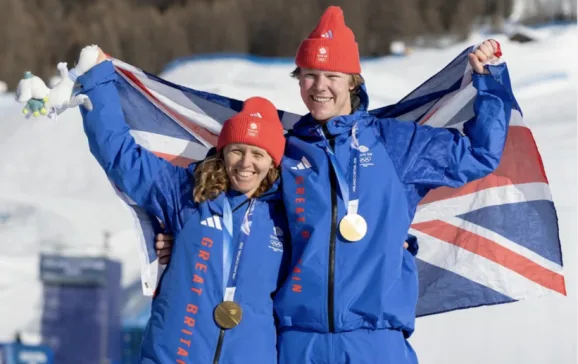 Charlotte Bankes Huw Nightingale GB Snowsport 1