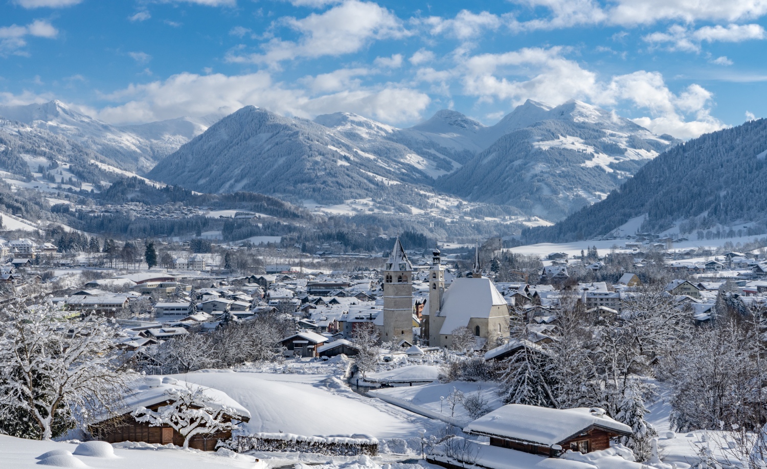 Station de ski de Kitzbühel, Autriche CRÉDIT Office de tourisme de Kitzbühel