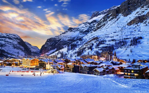 val disere ski resort france credit ventdusud istock