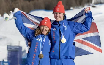 Charlotte Bankes Huw Nightingale GB Snowsport 1