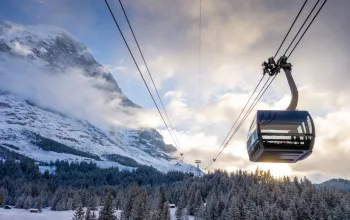 Eiger Express Grindelwald Switzerland CREDIT Jungfraubahnen 2019