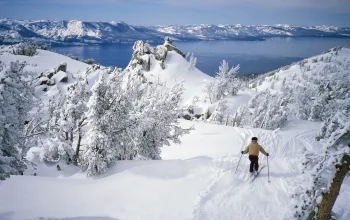 lake tahoe skier