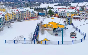 mont tremblant ski resort canada credit  istock
