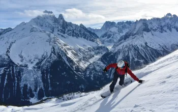 Powder day Chamonix France CREDIT Mike Walker