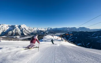 Skiing in Saalfelden Leogang Skicircus CREDIT Stefan Voitl