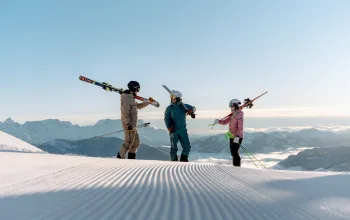 Skiing the Skicircus Saalbach Hinterglemm Leogang Fieberbrunn Austria 18