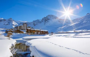 Tignes was picture postcard perfect CREDIT Prochasson Frederic
