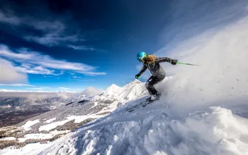 VALLE DAOSTA skiing in Pila CREDIT Dario Mazzoli