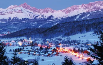 Villard de Lans France OTCorrençon Village Corrençon VueGénérale