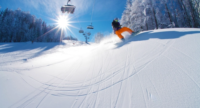 ski resort maribor pohorje snowboarding credit aljaz sedovsek