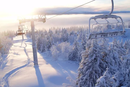 Family ski holiday Kvitfjell Norway 2