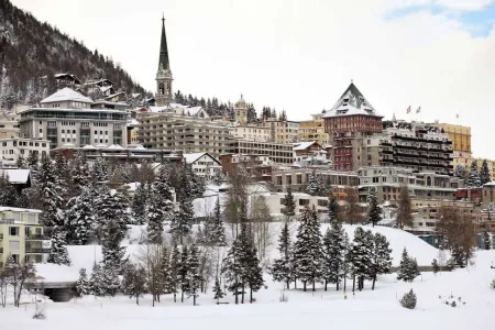 st moritz town