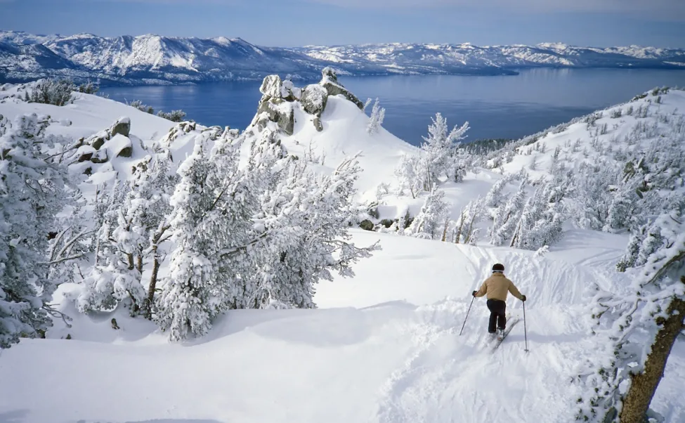 lake tahoe skier