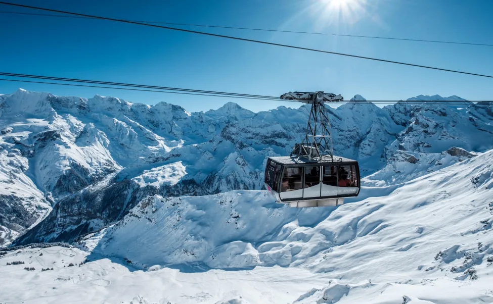 Schilthornbahn Murren ski resort CREDIT Schilthornbahn AG