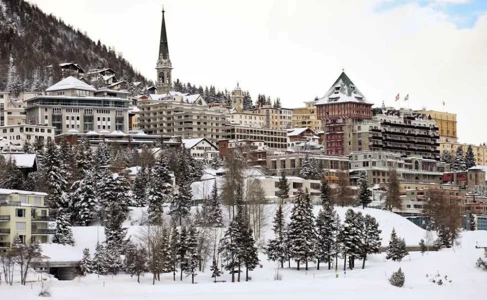 st moritz town