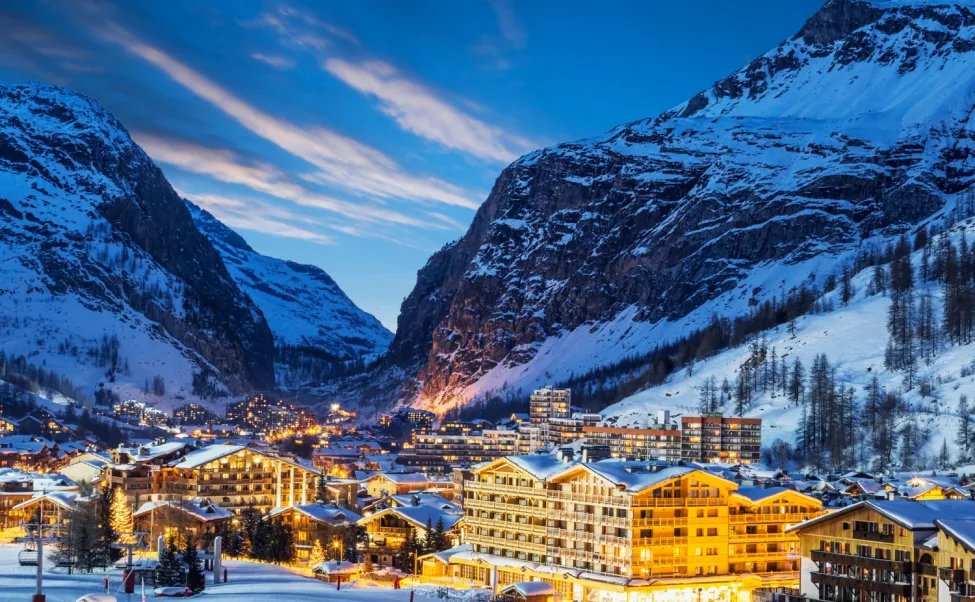 Val disere ski resort france CREDIT iStock vwalakte