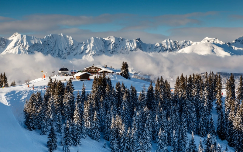 megeve ski resort credit istock