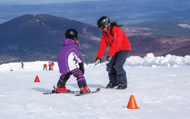 family skiing in scotland swapping the alps for the cairngorms